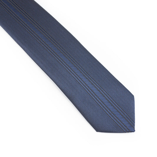 Kék fekete mintás nyakkendő