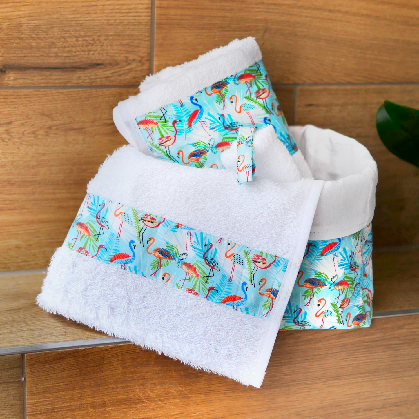 Textil kosár szett