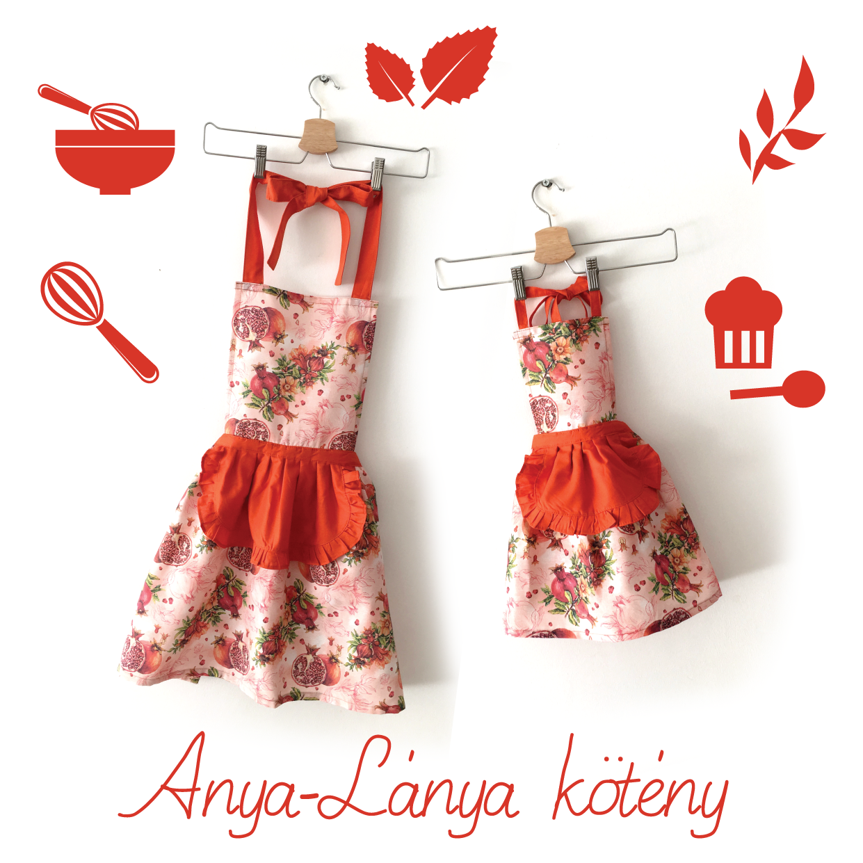 Anya-lánya kötény