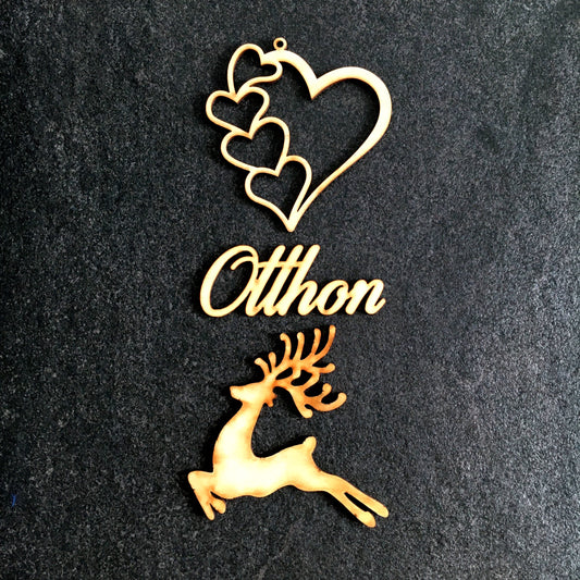 Karácsi-otthon fa dekor szett