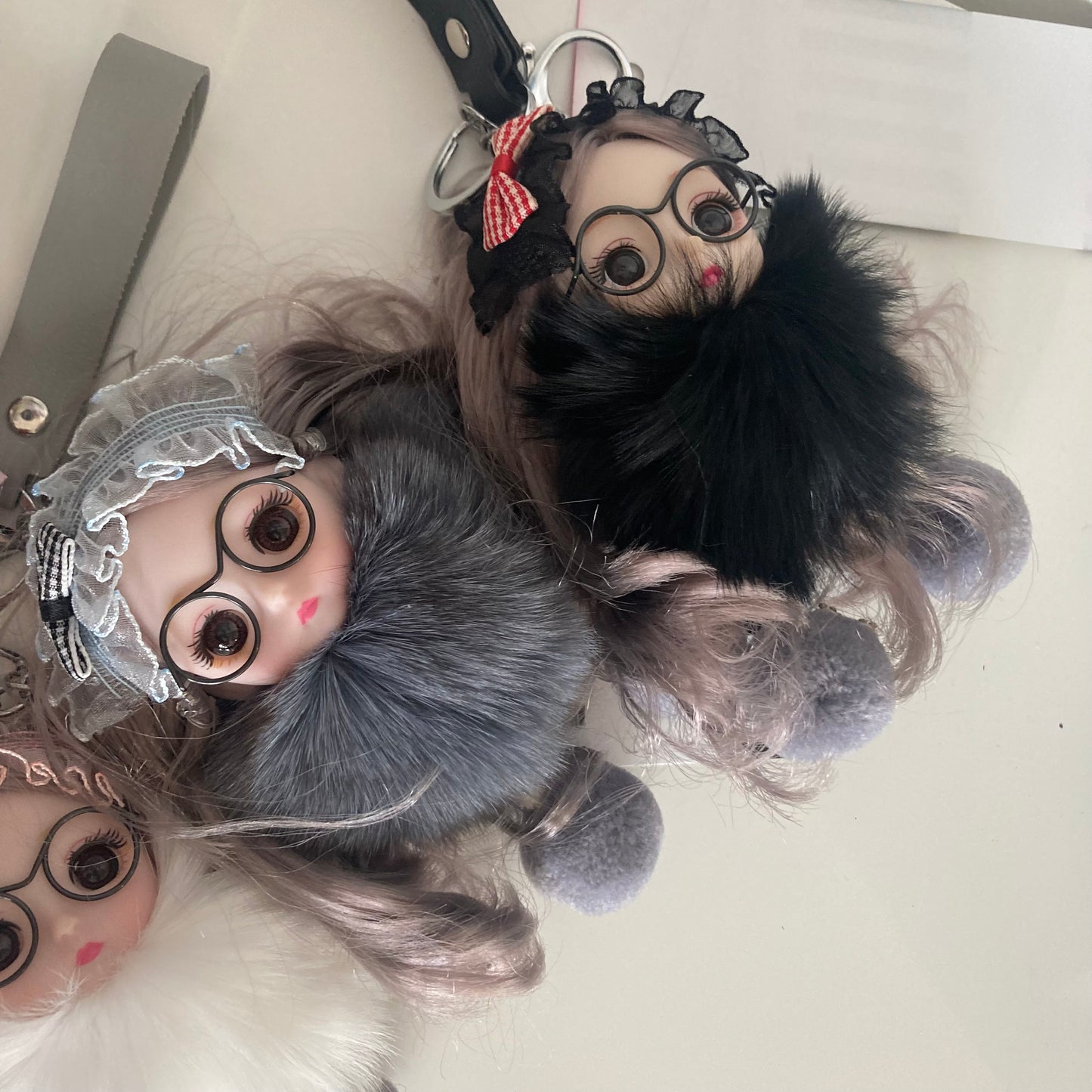 Kislány kulcstartó