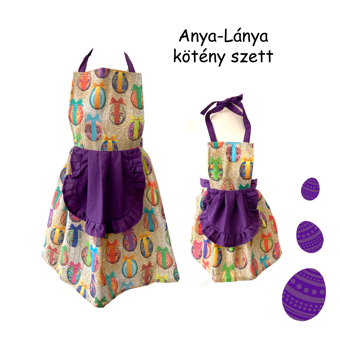 Anya-lánya kötény szett