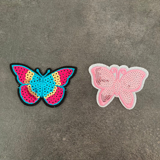 Pillangó felvasalható matrica