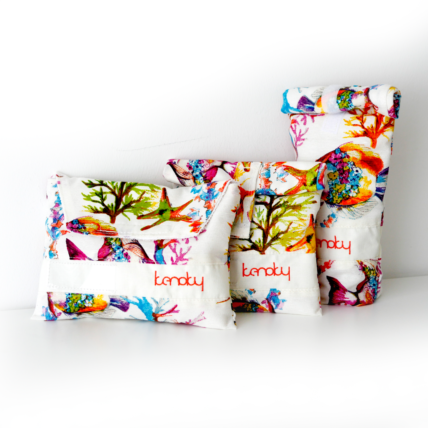 Textil uzsonnatartó szett