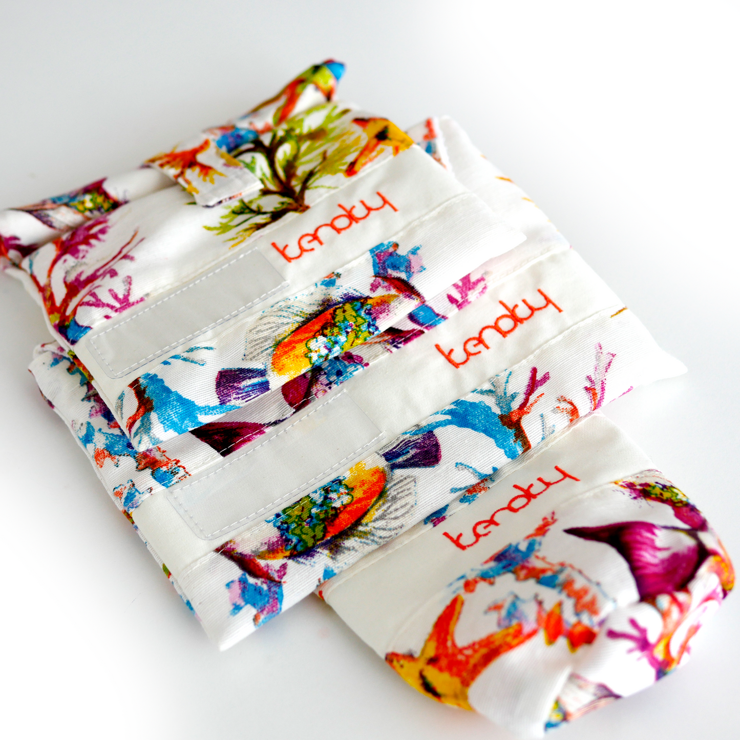 Textil uzsonnatartó szett