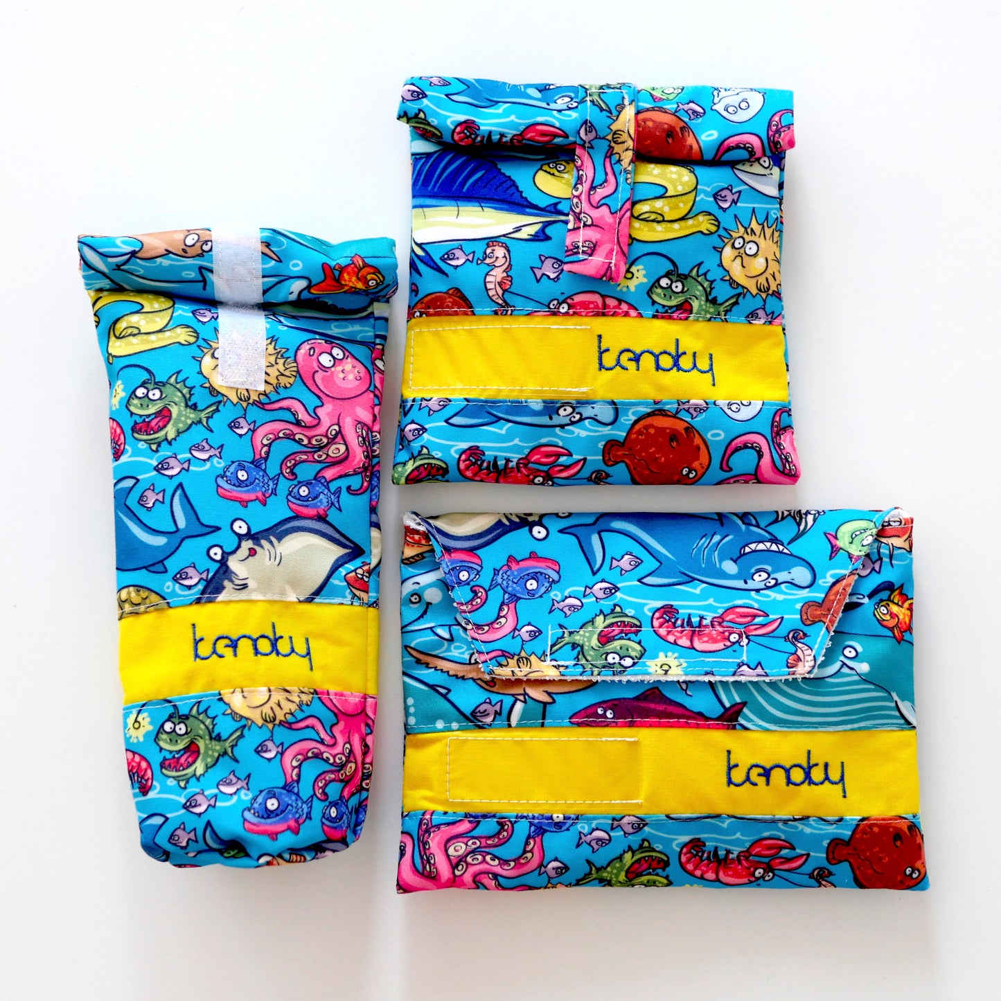 Textil uzsonnatartó szett