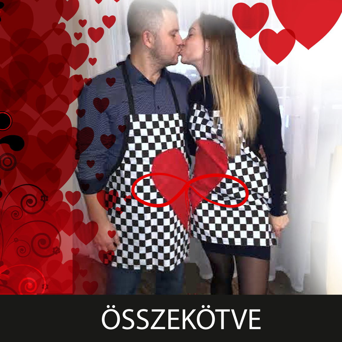Valentin Napi kihívás kötény