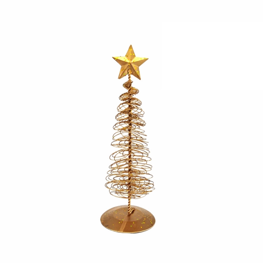 Karácsonyfa fém dekoráció